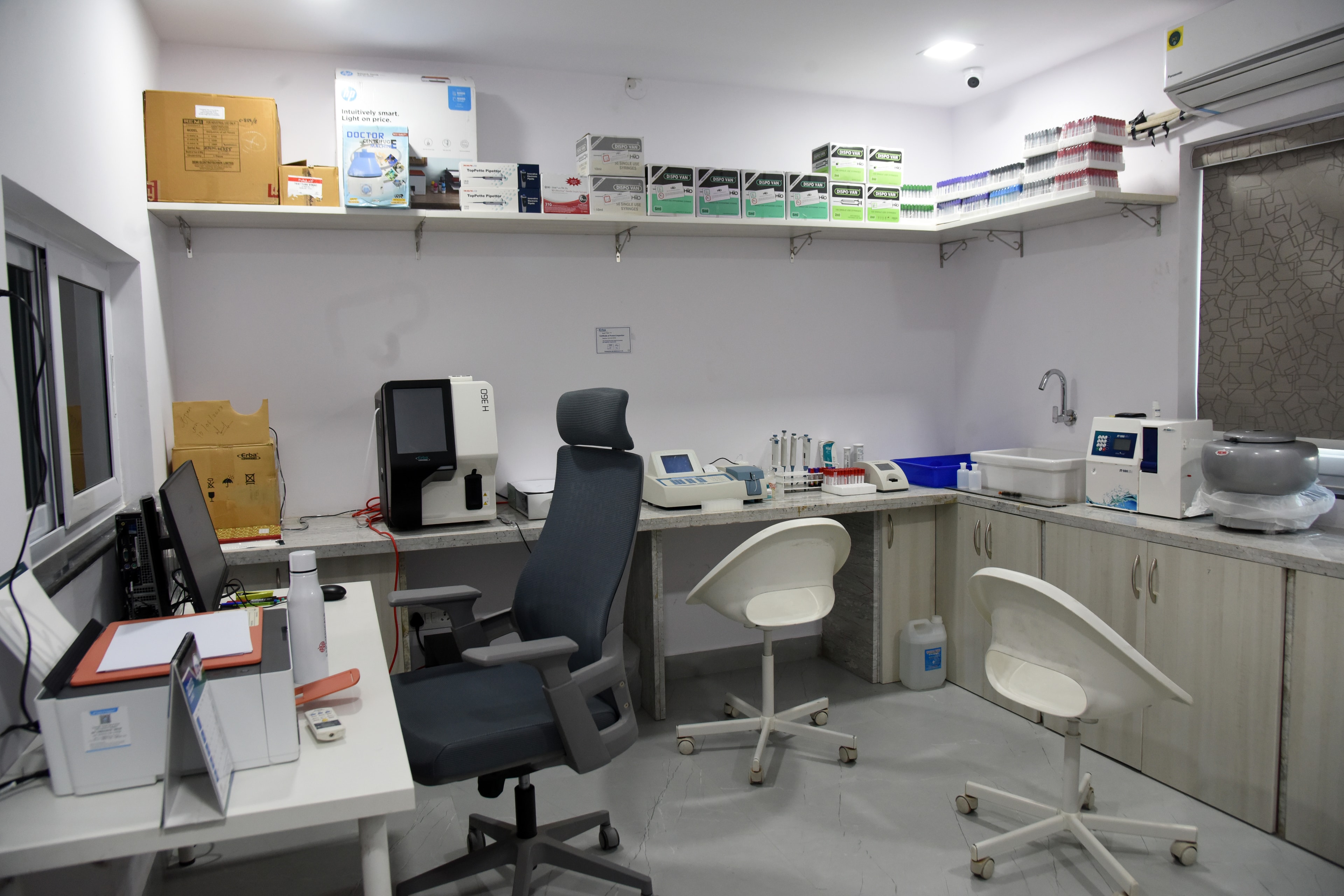 SAP Kidney Center in-house laboratory — 24×7